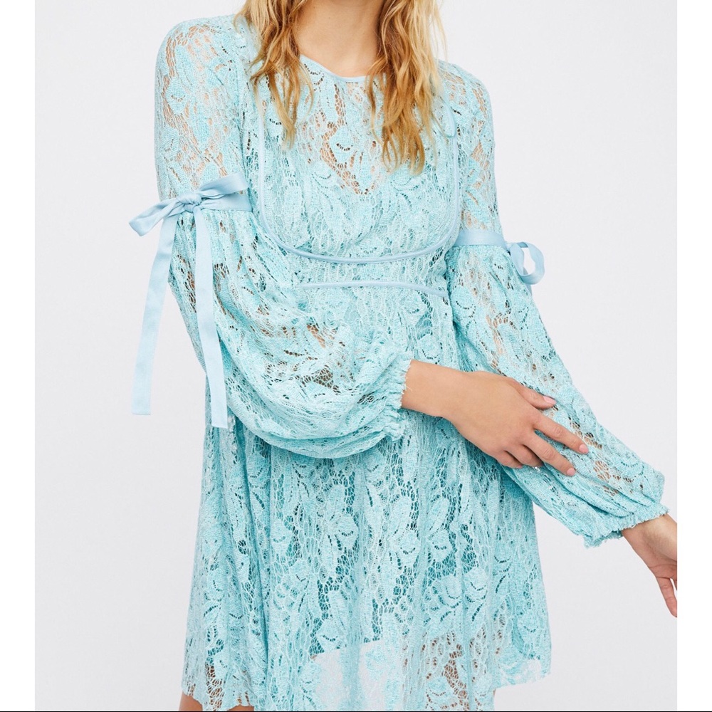 ❄️ NWT Free People Ruby Mini Dress Size XS - Picture 1 of 7